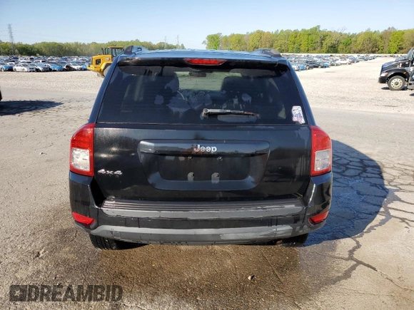 2013 Jeep Compass Sport with VIN 1C4NJDBB1DD280177, listed as a Copart auction lot 52235335 with 141,005 mi miles and Salvage Title. Bid and sale history available at carsss.com. Image 6.