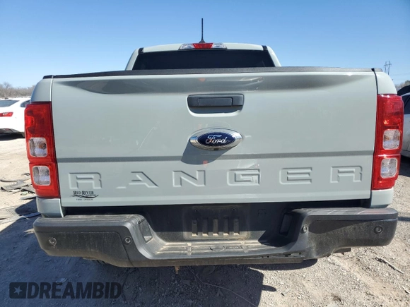 2023 Ford Ranger XL with VIN 1FTER4EH9PLE19779, listed as a Copart auction lot 46365775 with 52,491 mi miles and Salvage Title. Bid and sale history available at DreamBid. Image 6.