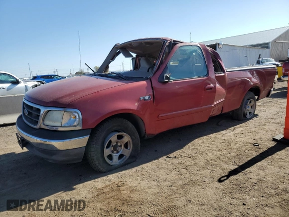 2000 Ford F-150 XL with VIN 1FTZX1728YNA87502, listed as a Copart auction lot 54870295 with 219,971 mi miles and Salvage title. Bid and sale history available at DreamBid. Image 1.