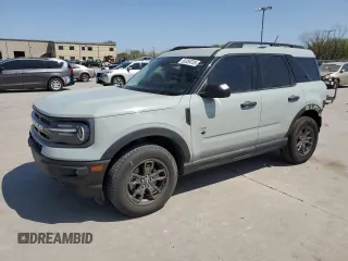 2023 Ford Bronco Sport Big Bend z VIN 3FMCR9B68PRD27261, wystawiony jako Copart lot #50359735 z przebiegiem 58 846 mil mil oraz Szkoda całkowita • Salvage title. Historia ofert i sprzedaży dostępna na DreamBid. Obrazek 1.