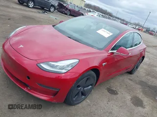 2018 Tesla Model 3 Long Range Battery with VIN 5YJ3E1EB3JF129772, listed as a IAAI auction lot 42017305 with 103,825 mi miles and . Bid and sale history available at DreamBid. Image 16.