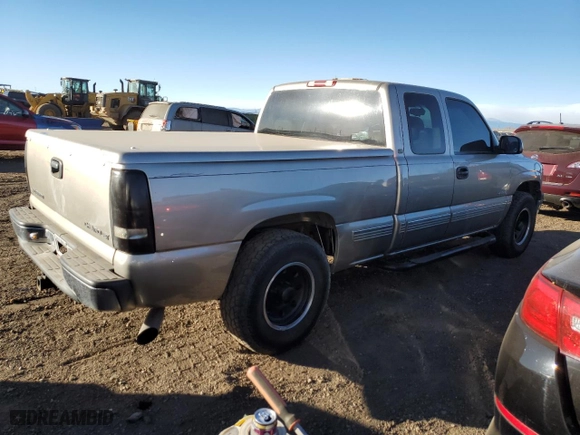 1999 Chevrolet Silverado 1500 LT with VIN 2GCEK19T6X1235455, listed as a Copart auction lot 87010124 with 147,271 mi miles and Clean Title. Bid and sale history available at carsss.com. Image 3.