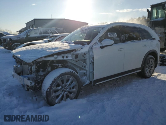2024 Mazda CX-90 Premium z VIN JM3KKDHD5R1176008, wystawiony jako Copart lot #45576975 z przebiegiem 6 211 mil mil oraz Szkoda całkowita • Salvage title. Historia ofert i sprzedaży dostępna na DreamBid. Obrazek 1.