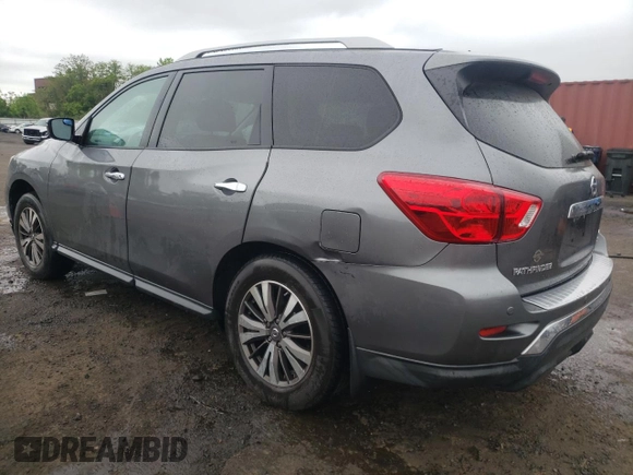 2017 Nissan Pathfinder SV with VIN 5N1DR2MM0HC695022, listed as a Copart auction lot 57045895 with 114,739 mi miles and Salvage title. Bid and sale history available at DreamBid. Image 2.