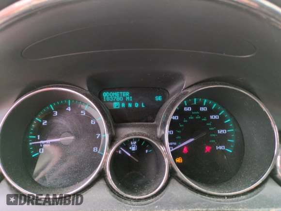 2014 Buick Enclave Leather with VIN 5GAKVBKD0EJ350057, listed as a Copart auction lot 54320885 with 183,780 mi miles and Salvage Title. Bid and sale history available at DreamBid. Image 9.