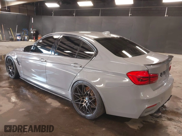 2018 BMW M3 with VIN WBS8M9C53J5J79991, listed as a IAAI auction lot 41881835 with 59,668 mi miles and . Bid and sale history available at DreamBid. Image 3.