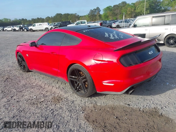 2017 Ford Mustang GT with VIN 1FA6P8CF5H5244154, listed as a IAAI auction lot 41955978 with 57,042 mi miles and . Bid and sale history available at carsss.com. Image 3.