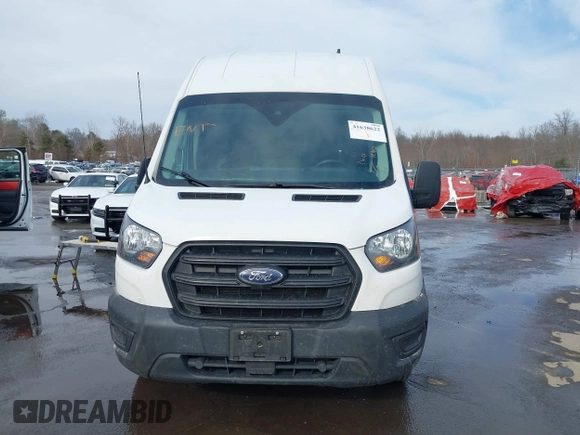 2020 Ford Transit Cargo with VIN 1FTBW3X8XLKB71111, listed as a IAAI auction lot 41638622 with 114,526 mi miles and . Bid and sale history available at DreamBid. Image 12.