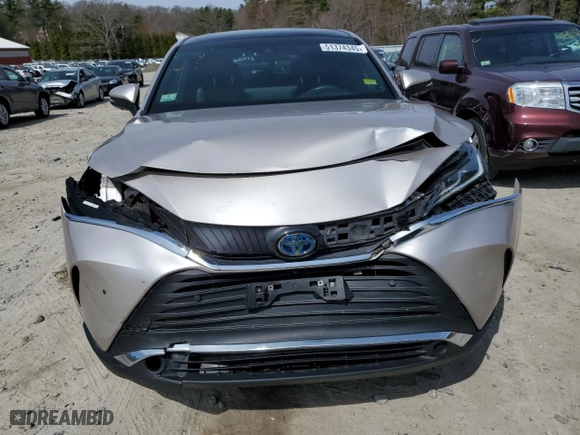 2021 Toyota Venza LE with VIN JTEAAAAH6MJ018171, listed as a Copart auction lot 51374345 with 47,011 mi miles and Salvage Title. Bid and sale history available at carsss.com. Image 5.