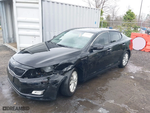 2015 Kia Optima LX with VIN 5XXGM4A79FG442899, listed as a IAAI auction lot 41859111 with 169,130 mi miles. Bid and sale history available at carsss.com. Image 18.