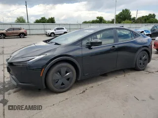 2024 Toyota Prius LE with VIN JTDADABU0R3022980, listed as a Copart auction lot 63295565 with 3,154 mi miles and Salvage title. Bid and sale history available at DreamBid. Image 1.