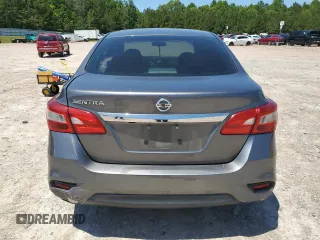 2019 Nissan Sentra S with VIN 3N1AB7AP9KY379742, listed as a Copart auction lot 57699995 with 104,080 mi miles and Salvage title. Bid and sale history available at DreamBid. Image 6.