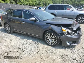 2016 Kia Cadenza Premium with VIN KNALN4D79G5199170, listed as a Copart auction lot 63915284 with 136,517 mi miles and Salvage Title. Bid and sale history available at carsss.com. Image 4.