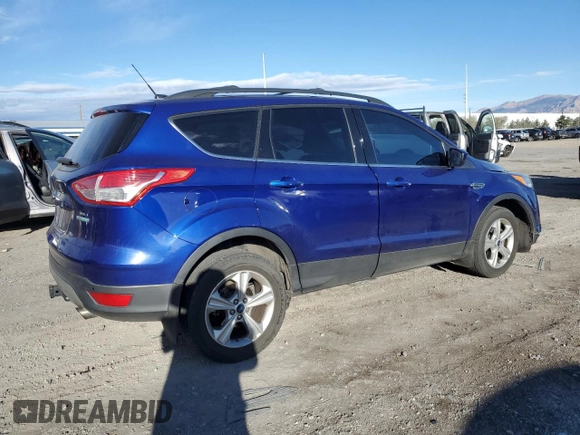 2016 Ford Escape SE with VIN 1FMCU0G92GUC66527, listed as a Copart auction lot 48370845 with 95,487 mi miles and Salvage Title. Bid and sale history available at carsss.com. Image 3.