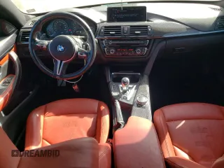 2015 BMW M4 with VIN WBS3R9C56FK333498, listed as a Copart auction lot 72363514 with 11,065 mi miles and Salvage Title. Bid and sale history available at carsss.com. Image 8.
