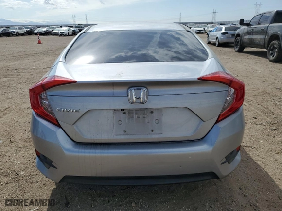 2016 Honda Civic Sedan LX with VIN 19XFC2F57GE202545, listed as a Copart auction lot 53716305 with 206,424 mi miles and Salvage Title. Bid and sale history available at carsss.com. Image 6.