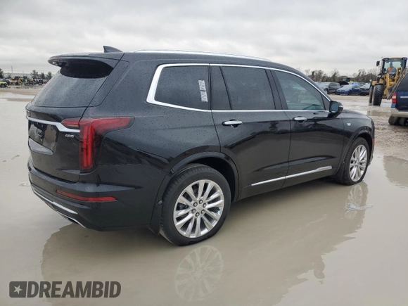 2020 Cadillac XT6 AWD Premium Luxury with VIN 1GYKPFRS5LZ227559, listed as a Copart auction lot 88250675 with 46,789 mi miles and Salvage Title. Bid and sale history available at carsss.com. Image 3.