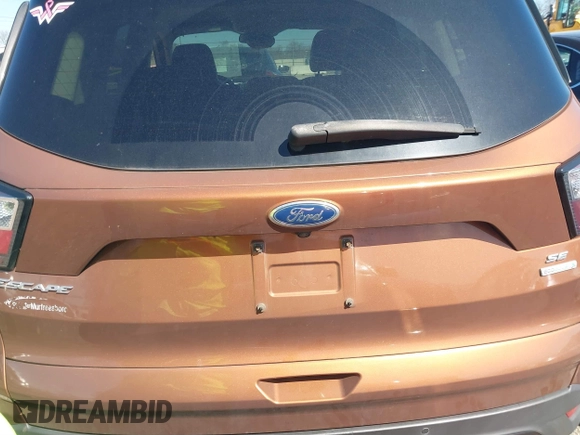 2017 Ford Escape SE with VIN 1FMCU0G97HUB49124, listed as a IAAI auction lot 41775132 with 103,069 mi miles. Bid and sale history available at carsss.com. Image 17.
