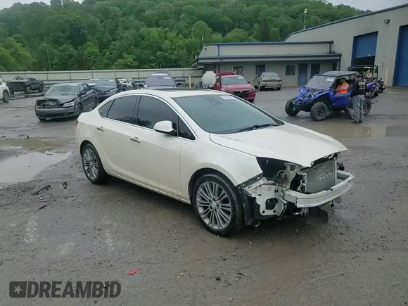 2014 Buick Verano Group with VIN 1G4PS5SK6E4168841, listed as a Copart auction lot 57608895 with 139,303 mi miles and Salvage title. Bid and sale history available at DreamBid. Image 14.