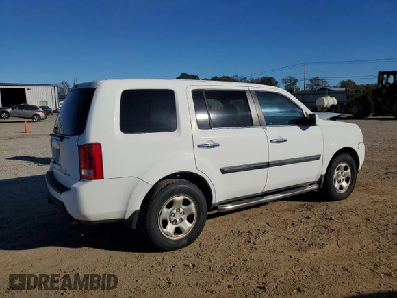 2011 Honda Pilot LX with VIN 5FNYF4H21BB094179, listed as a Copart auction lot 80498764 with 183,544 mi miles and Salvage Title. Bid and sale history available at DreamBid. Image 3.