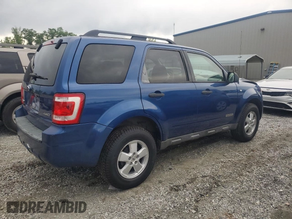 2008 Ford Escape XLT z VIN 1FMCU93148KA42466, wystawiony jako Copart lot #55590225 z przebiegiem 188 333 mil mil oraz Szkoda całkowita • Salvage title. Historia ofert i sprzedaży dostępna na DreamBid. Obrazek 3.