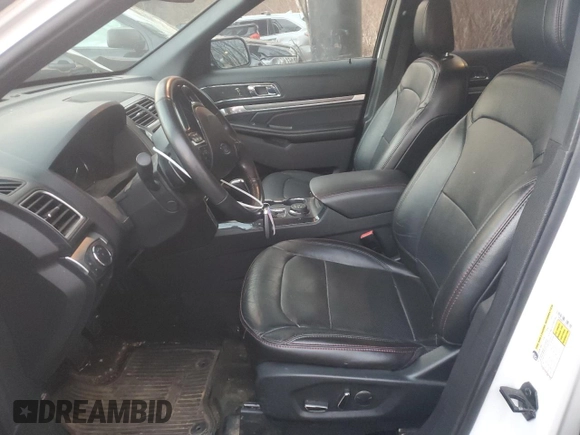 2018 Ford Explorer Sport with VIN 1FM5K8GT7JGC07133, listed as a Copart auction lot 58251535 with 73,505 mi miles and Non repairable. Bid and sale history available at DreamBid. Image 7.