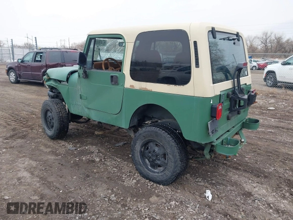 1995 Jeep Wrangler with VIN 1J4FY29S9SP274563, listed as a IAAI auction lot 41732557 with 76,540 mi miles. Bid and sale history available at carsss.com. Image 3.
