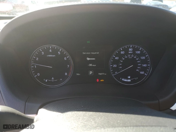 2015 Hyundai Genesis 3.8L with VIN KMHGN4JE1FU052090, listed as a Copart auction lot 46109425 with 70,277 mi miles and Salvage Title. Bid and sale history available at carsss.com. Image 9.