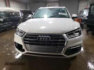 2018 Audi Q5 Premium Plus with VIN WA1BNAFY2J2007240, listed as a Copart auction lot 88902905 with 83,180 mi miles and Salvage Title. Bid and sale history available at carsss.com. Image 5.