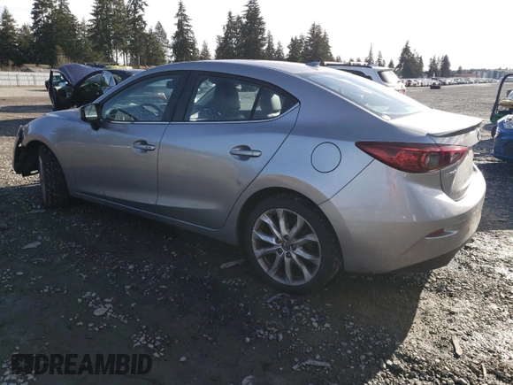 2015 Mazda 3 S Touring with VIN JM1BM1V32F1227683, listed as a Copart auction lot 43557945 with 121,981 mi miles and Salvage Title. Bid and sale history available at DreamBid. Image 2.