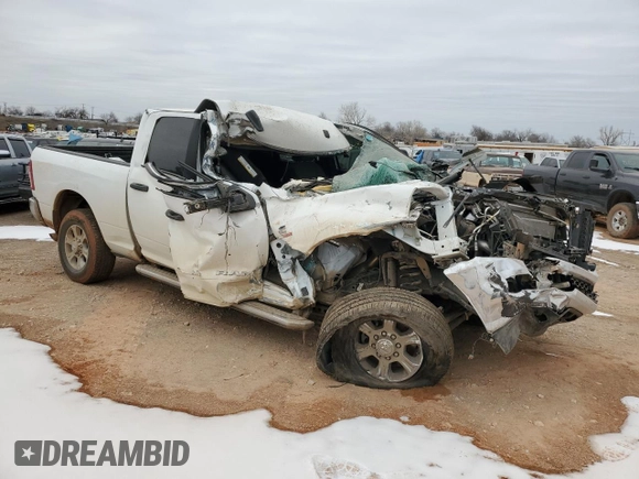 2023 Ram 2500 Big Horn with VIN 3C6UR5DL0PG632650, listed as a Copart auction lot 45402525 with Not provided miles and Salvage title. Bid and sale history available at DreamBid. Image 4.