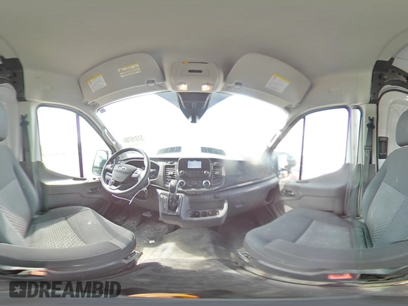2023 Ford Transit with VIN 1FTBF8C88PKC07161, listed as a Copart auction lot 51319765 with 10,384 mi miles and Salvage Title. Bid and sale history available at DreamBid. Image 15.