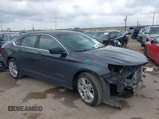 2014 Chevrolet Impala LS with VIN 2G11Y5SLXE9182295, listed as a IAAI auction lot 41702350 with 95,590 mi miles and . Bid and sale history available at DreamBid. Image 1.