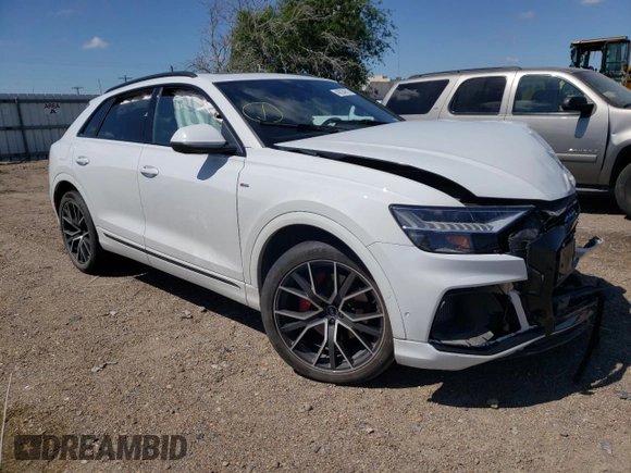 2019 Audi Q8 Premium Plus z VIN WA1EVBF16KD030631, wystawiony jako Copart lot #65307503 z przebiegiem 39 368 mil mil oraz . Historia ofert i sprzedaży dostępna na DreamBid. Obrazek 4.