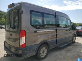 2018 Ford Transit Passenger XL with VIN 1FBAX2CG4JKB49963, listed as a Copart auction lot 69033884 with 205,105 mi miles and Salvage Title. Bid and sale history available at carsss.com. Image 3.