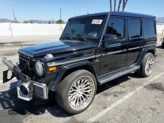 2016 Mercedes-Benz G-Class G 63 AMG with VIN WDCYC7DF6GX258987, listed as a Copart auction lot 49115504 with 91,382 mi miles and Salvage Title. Bid and sale history available at carsss.com. Image 1.