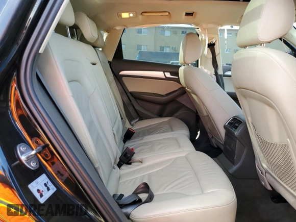 2015 Audi Q5 Premium with VIN WA1CFAFP4FA130639, listed as a Copart auction lot 40376174 with 77,301 mi miles and Salvage title. Bid and sale history available at DreamBid. Image 11.