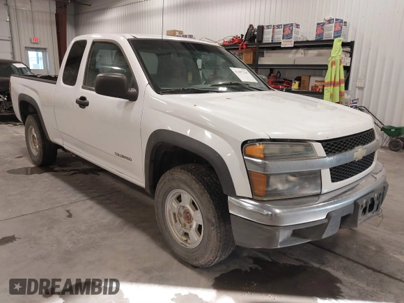 2004 Chevrolet Colorado LS Z71 with VIN 1GCDT196048194302, listed as a IAAI auction lot 41407229 with 424,834 mi miles. Bid and sale history available at carsss.com. Image 1.