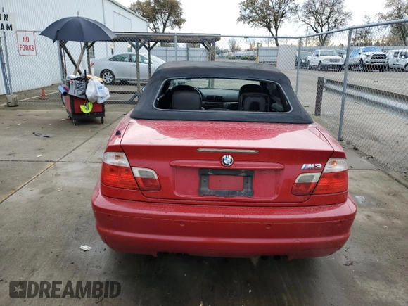 2003 BMW 3 Series M3 with VIN WBSBR93433PK01753, listed as a Copart auction lot 84725684 with 149,961 mi miles and Clean Title. Bid and sale history available at carsss.com. Image 6.