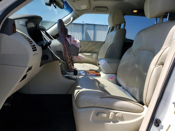 2017 Infiniti QX80 with VIN JN8AZ2NF1H9645805, listed as a Copart auction lot 49729635 with 98,451 mi miles and Salvage Title. Bid and sale history available at carsss.com. Image 7.