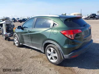2016 Honda HR-V EX-L w/Navi with VIN 3CZRU5H74GM722552, listed as a IAAI auction lot 41491094 with 57,802 mi miles. Bid and sale history available at carsss.com. Image 3.