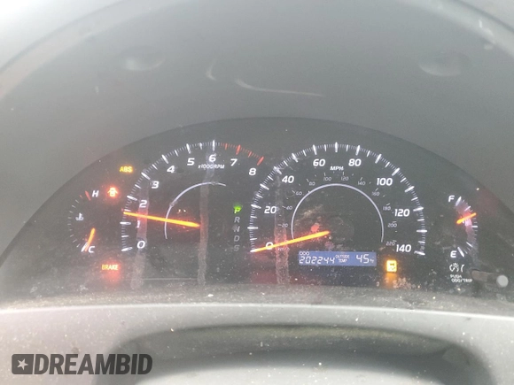 2011 Toyota Camry LE with VIN 4T1BF3EK8BU610710, listed as a Copart auction lot 52512635 with 202,244 mi miles and Salvage Title. Bid and sale history available at DreamBid. Image 9.