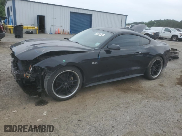 2020 Ford Mustang EcoBoost with VIN 1FA6P8THXL5167016, listed as a Copart auction lot 53703615 with 45,468 mi miles and Salvage Title. Bid and sale history available at carsss.com. Image 1.