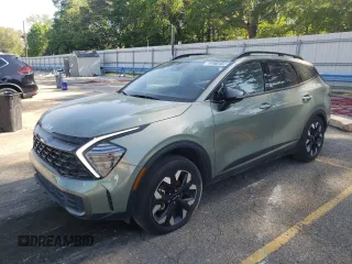 2024 Kia Sportage X-Line with VIN 5XYK6CDF9RG152311, listed as a Copart auction lot 53371015 with 23,825 mi miles and Clean Title. Bid and sale history available at carsss.com. Image 1.