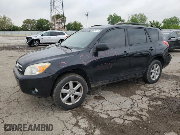 2007 Toyota RAV4 Limited with VIN JTMZD31V476033968, listed as a Copart auction lot 58858115 with 192,282 mi miles and Salvage title. Bid and sale history available at DreamBid. Image 1.