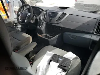 2016 Ford Transit Cargo with VIN 1FTYR1ZM2GKA46996, listed as a Copart auction lot 77163594 with Not Provided miles and Salvage Title. Bid and sale history available at DreamBid. Image 8.