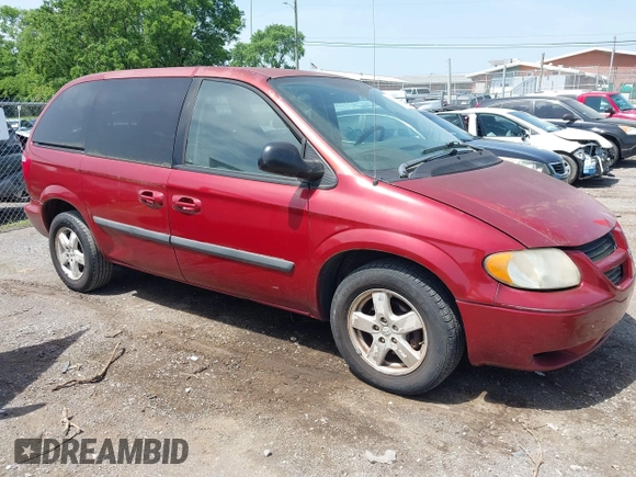 2006 Dodge Caravan SXT with VIN 1D4GP45R86B592241, listed as a IAAI auction lot 42257205 with 107,232 mi miles and . Bid and sale history available at DreamBid. Image 1.