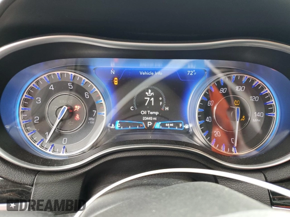 2023 Chrysler 300 Touring with VIN 2C3CCAAG0PH633016, listed as a Copart auction lot 49267415 with 23,449 mi miles and Clean Title. Bid and sale history available at DreamBid. Image 9.