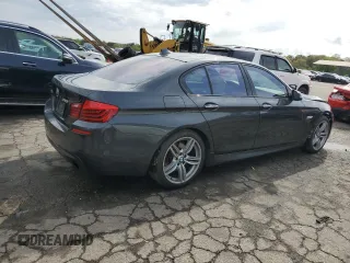 2015 BMW 5 Series 535i xDrive with VIN WBA5B3C50FD545610, listed as a Copart auction lot 50933225 with 167,951 mi miles and Salvage Title. Bid and sale history available at carsss.com. Image 3.