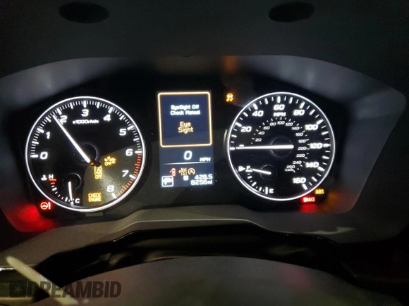 2025 Subaru Legacy Premium with VIN 4S3BWAF68S3003240, listed as a Copart auction lot 47327955 with 8,256 mi miles and Salvage title. Bid and sale history available at DreamBid. Image 9.